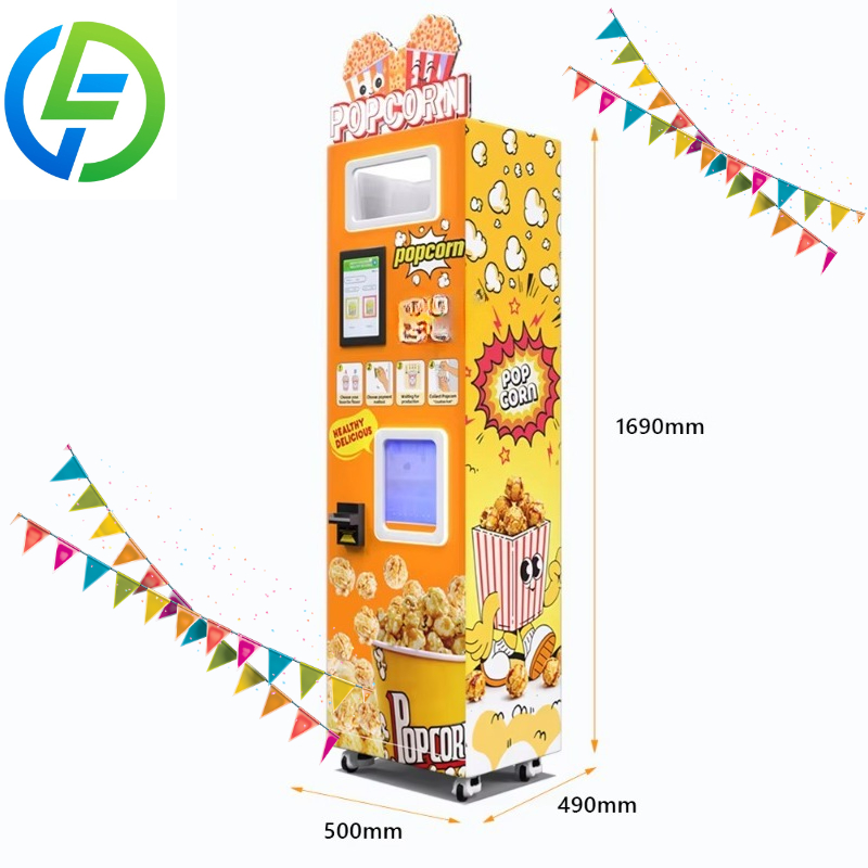 Meal Prep Vending Machine - Customized 24/7 Operation Popcorn Vending Machine