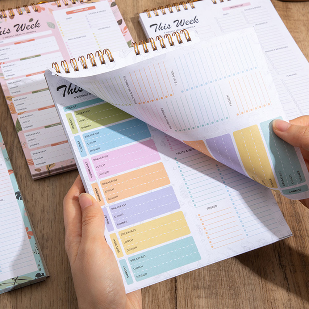 Breakfast Lunch Dinner Weekly  - Meal Plan Notepad review and price