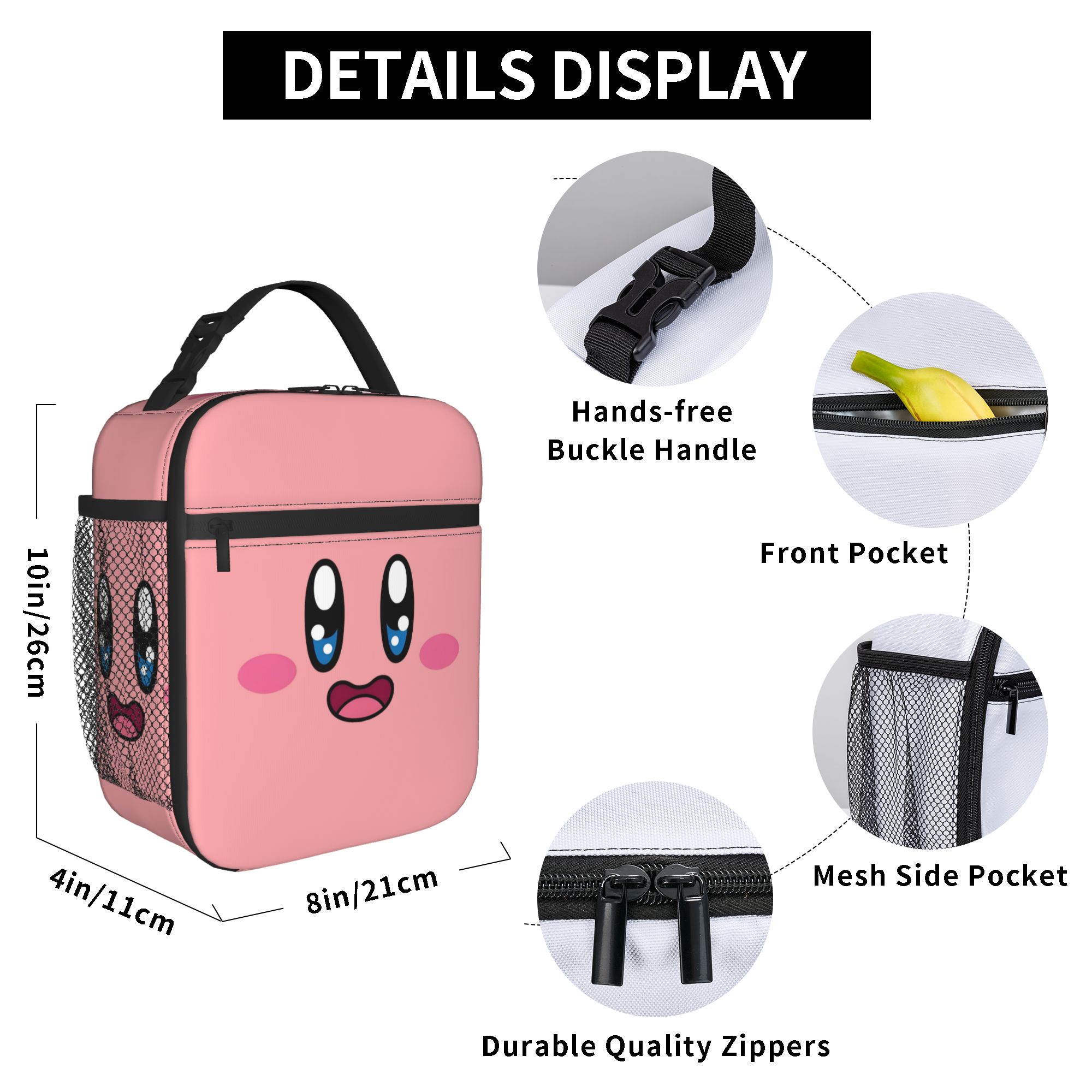 Custom K-Kirbys Resuable Lunch - Meal Prep Bag review and price