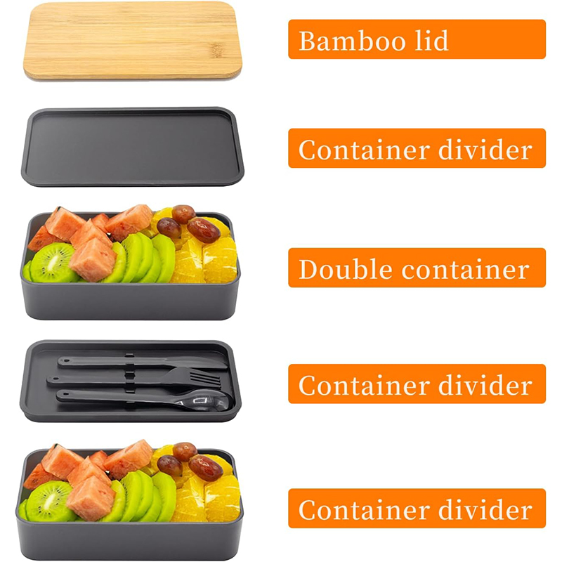 Stackable Bento Box with Utens - Meal Prep Burrito review and price