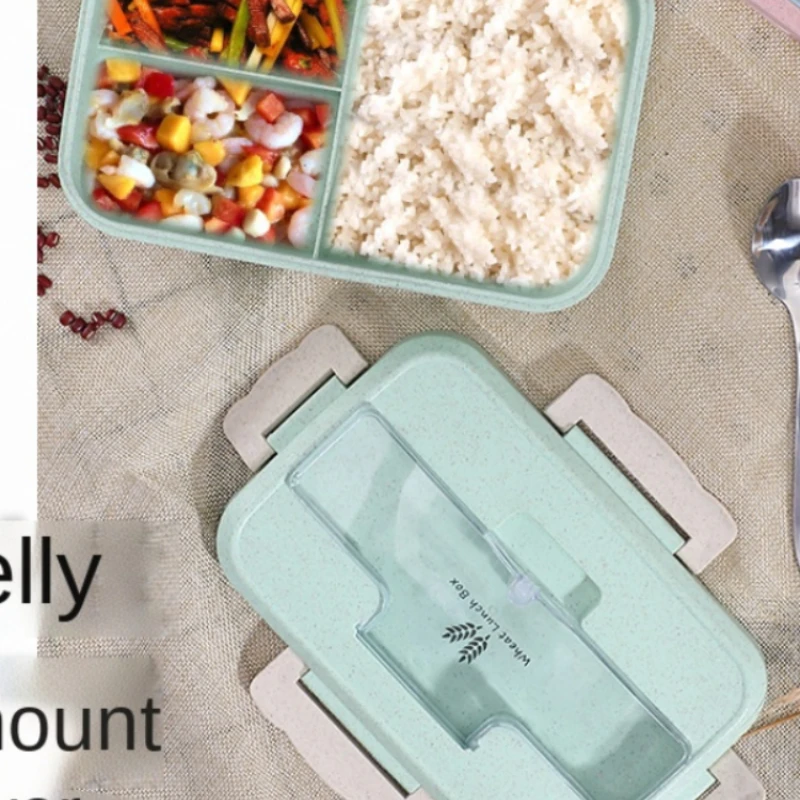 Microwave Lunch Box Wheat Stra - Meal Prep Bag review and price