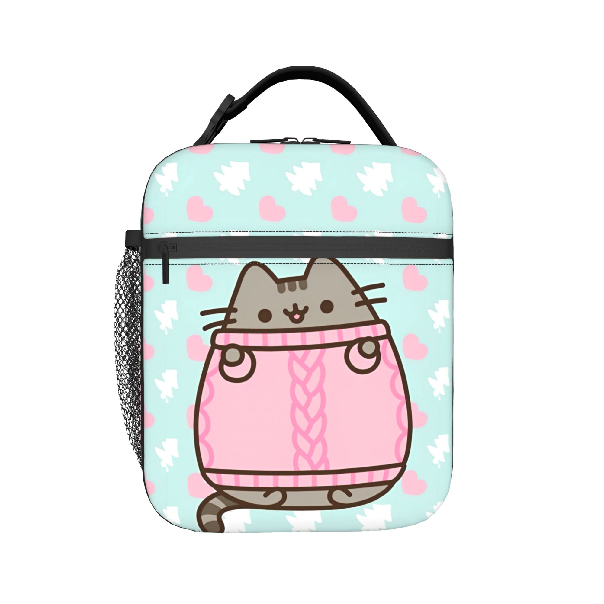 Cute Cat Insulated Lunch Bags  - Meal Prep Bag review and price