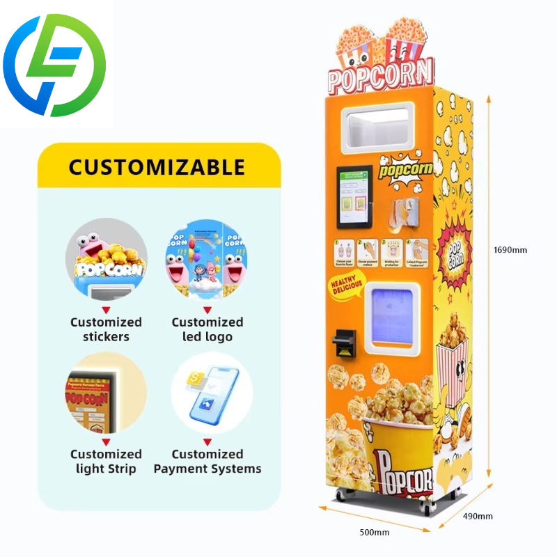 Customized 24/7 Operation Popc - Meal Prep Vending Machine review and price