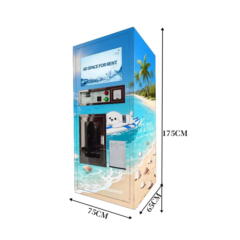 Ice Water Vending Machine 800G - Meal Prep Vending Machine review and price