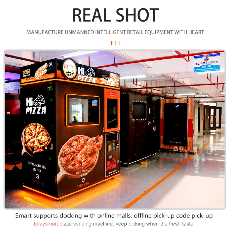 Customized Fully Automated Piz - Meal Prep Vending Machine review and price