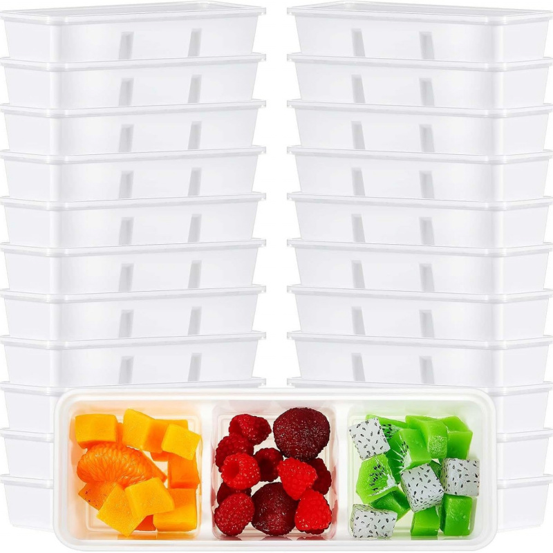 【25-Count 3-Section Food Conta - Meal Prep Japanese Food review and price