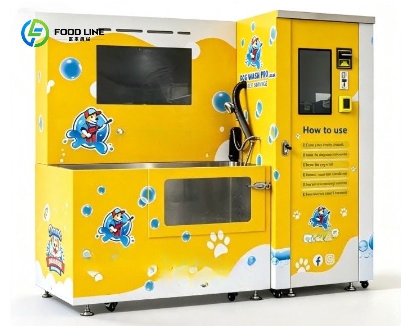 Smart Self-Service Dog Washing - Meal Prep Vending Machine review and price