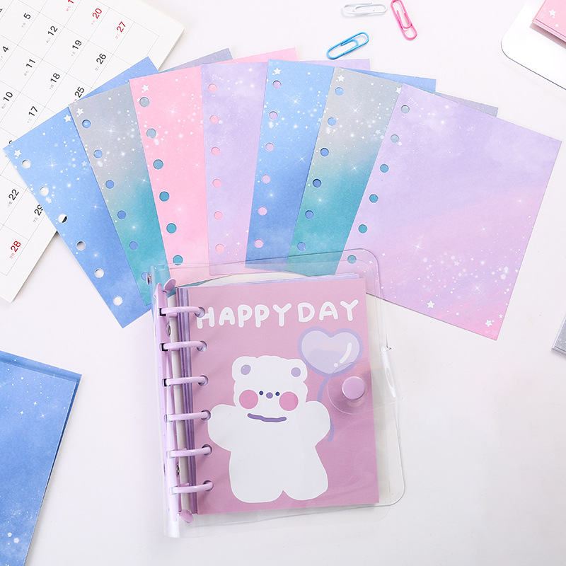A7 Widening Colouful Notebook  - Meal Plan Notepad review and price