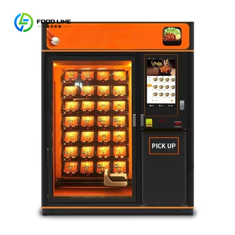 Customized Hot Food Vending Ma - Meal Prep Vending Machine review and price