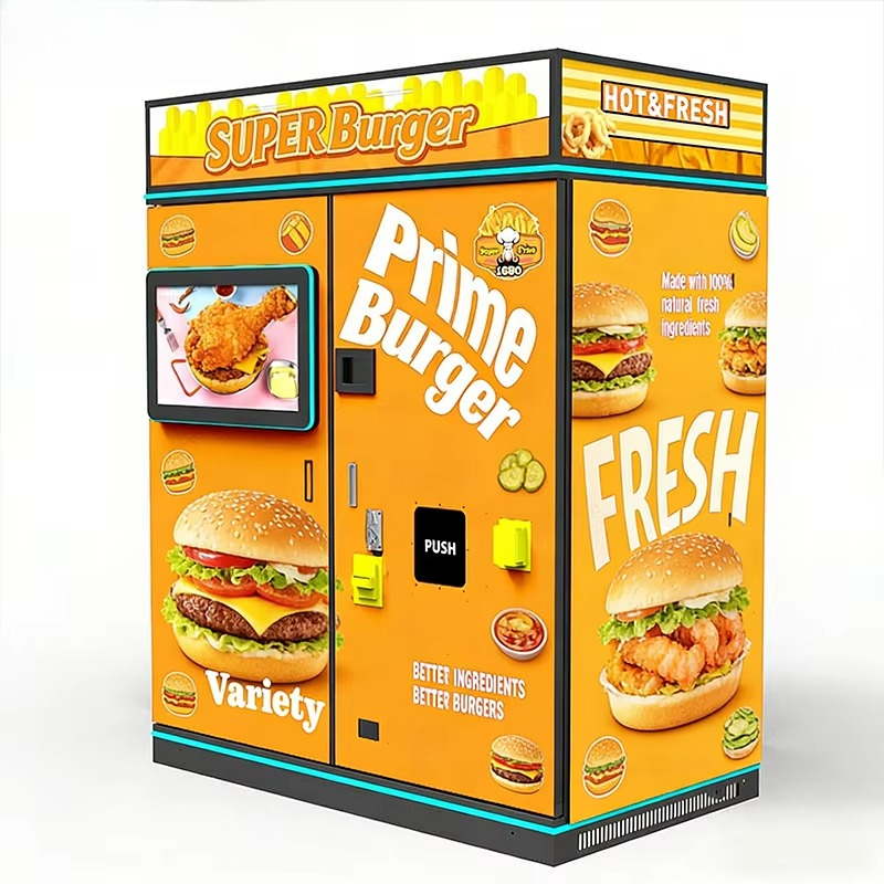 Customized Fast Food Vending M - Meal Prep Vending Machine review and price