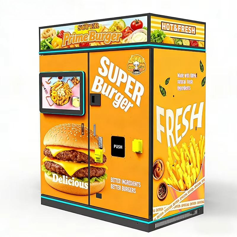 Customized Fast Food Vending M - Meal Prep Vending Machine review and price