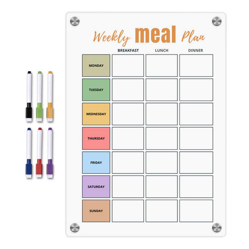 Meal Planner Magnetic White Me - Meal Plan Notepad review and price