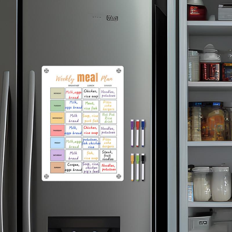 Meal Planner Magnetic White Me - Meal Plan Notepad review and price