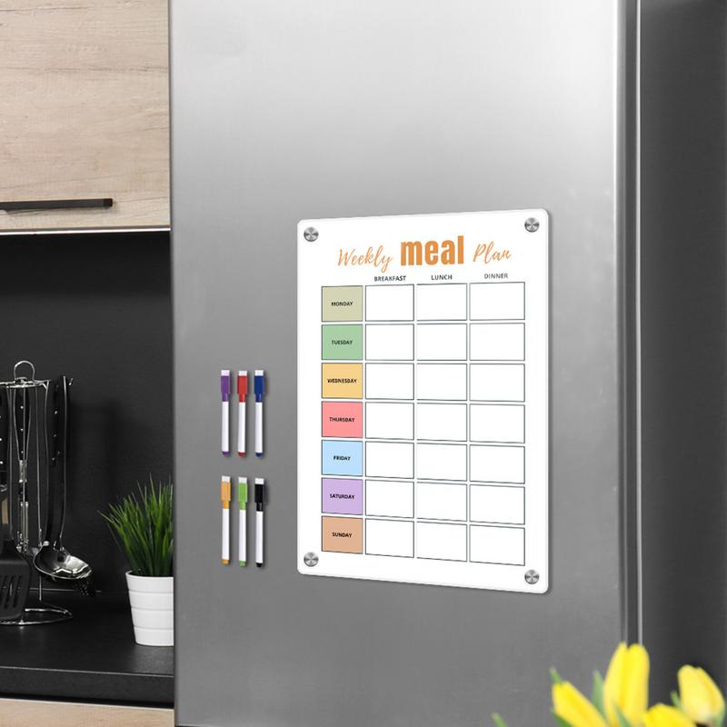 Meal Planner Magnetic White Me - Meal Plan Notepad review and price