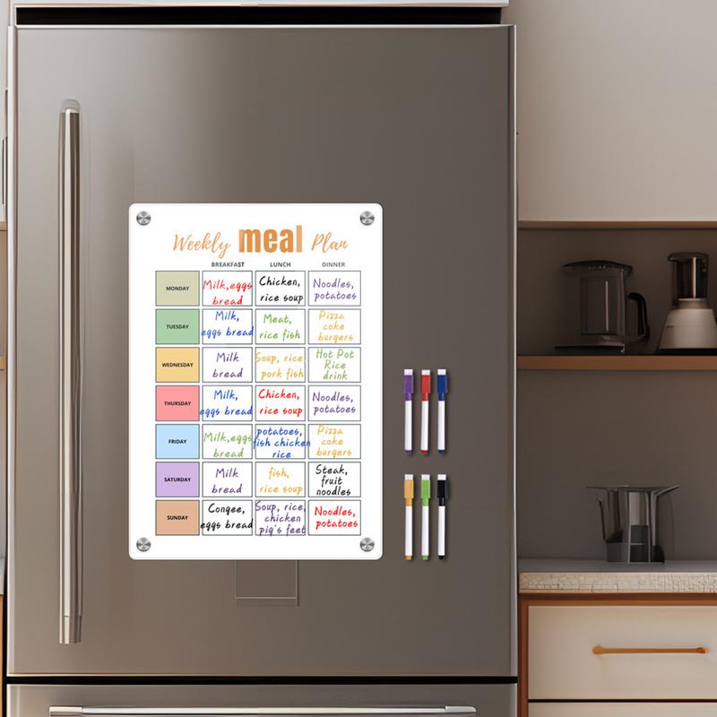 Meal Planner Magnetic White Me - Meal Plan Notepad review and price