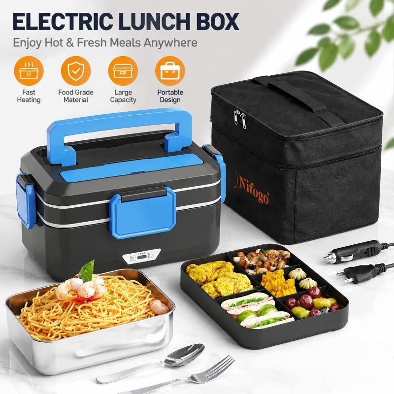 Dual‑Use Electric Heated Lunch - Meal Prep Bag review and price