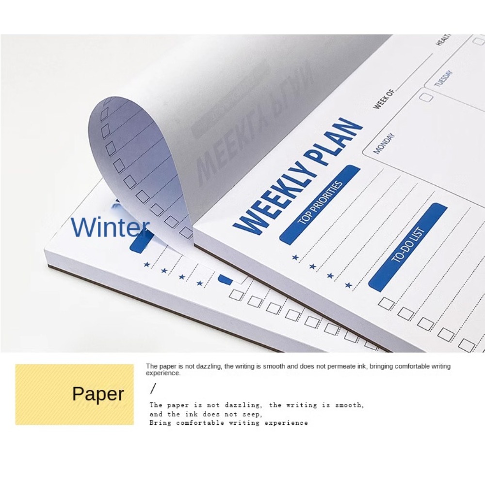 Wide To Do Planner Weekly Plan - Meal Plan Notepad review and price
