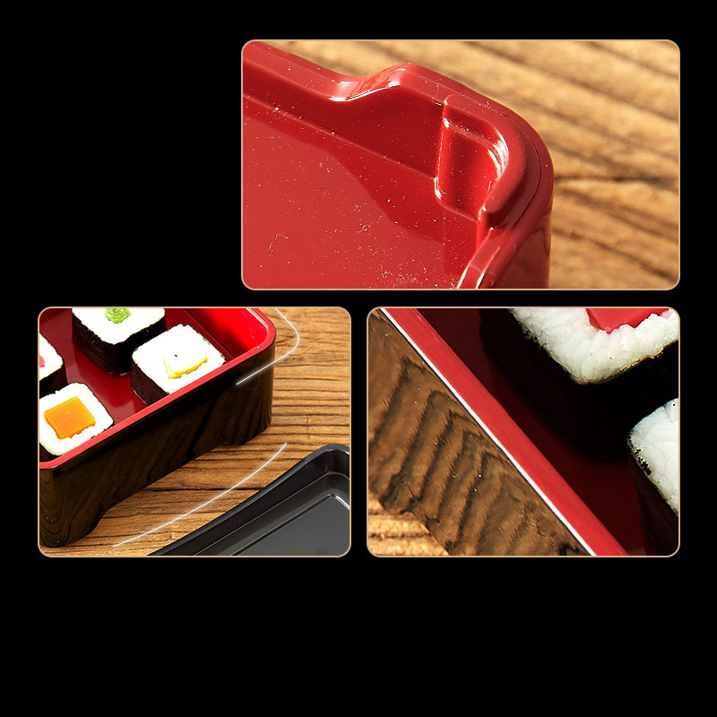 Japanese Lunch Box Sushi Box F - Meal Prep Japanese Food review and price