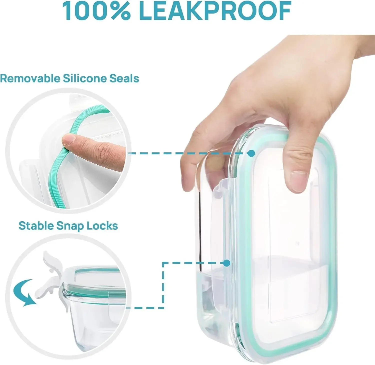 Glass Lunch Bento Box for Adul - Meal Prep Burrito review and price
