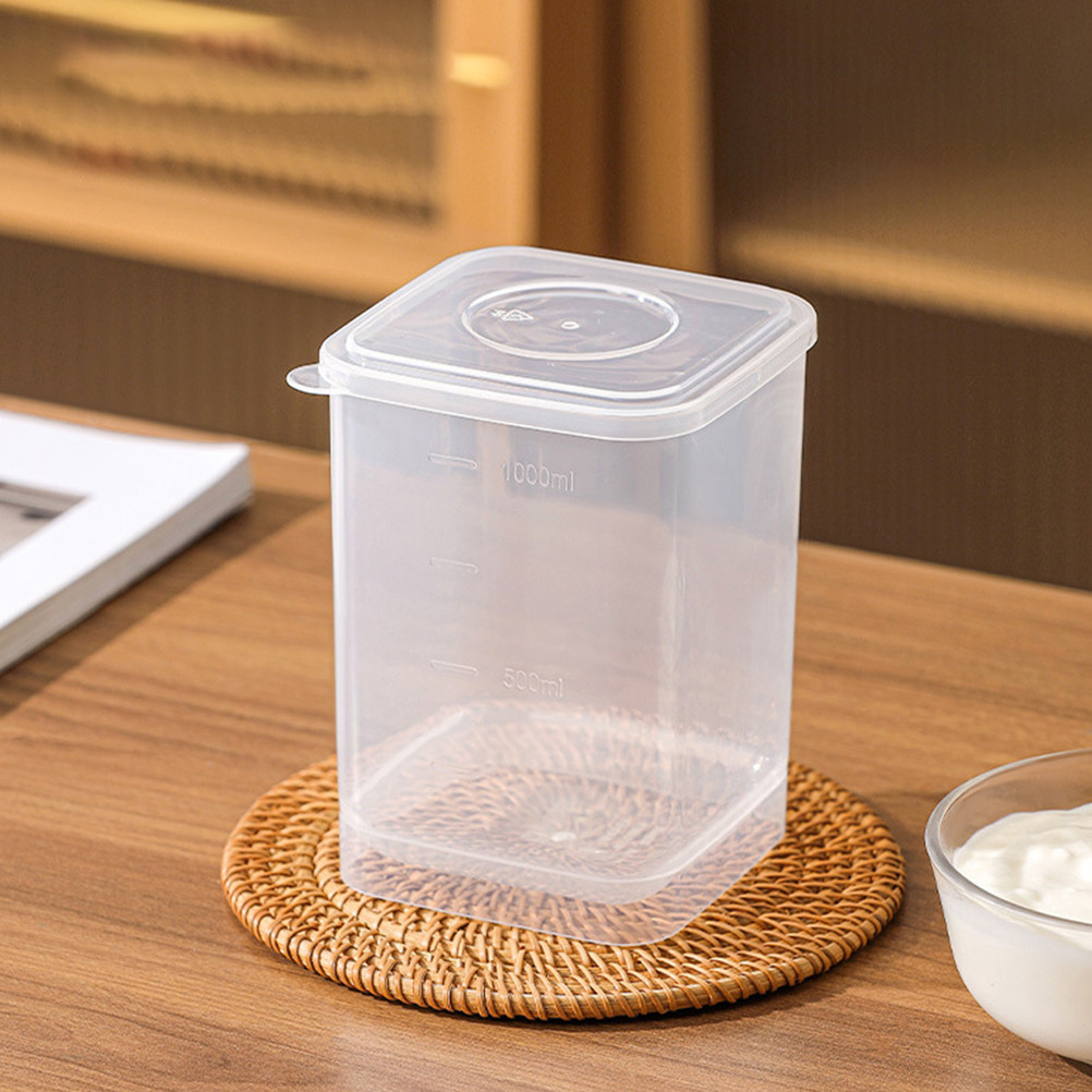 Plastic Yogurt Storage Box Cle - Meal Prep Japanese Food review and price