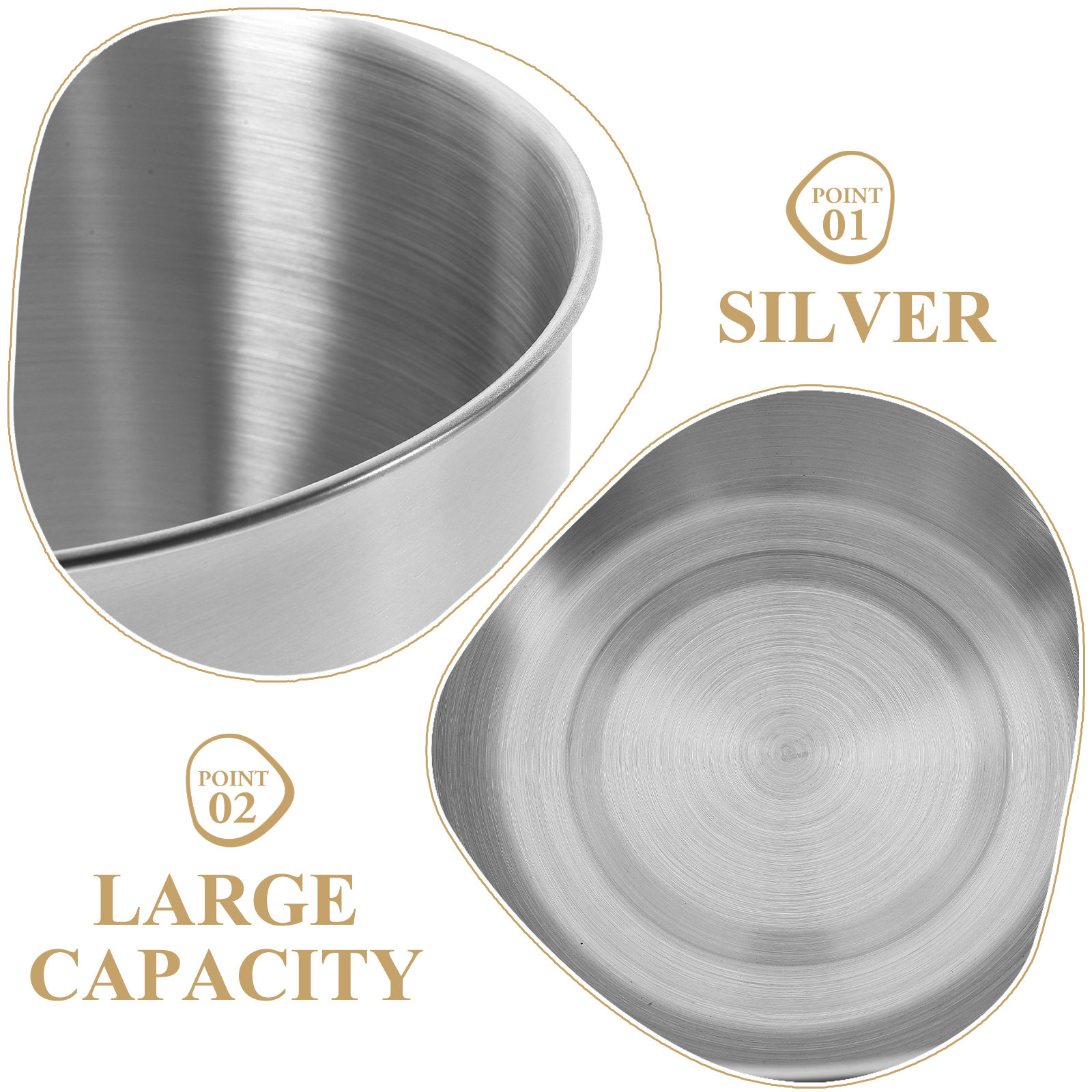 Deep Stainless Steel Mixing Bo - Meal Prep Food review and price