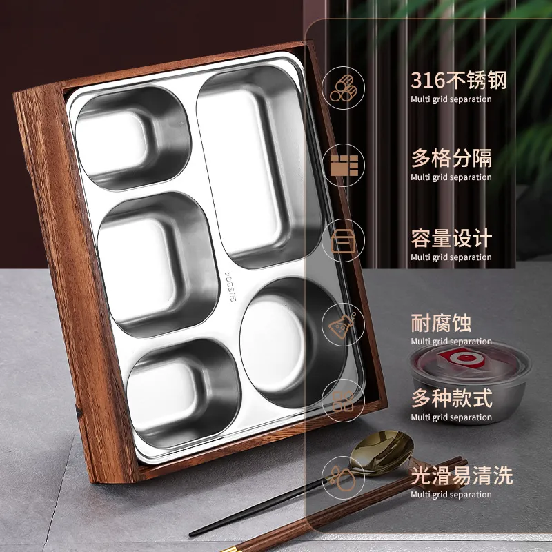 Black Walnut Bento Box with Di - Meal Prep Japanese Food review and price