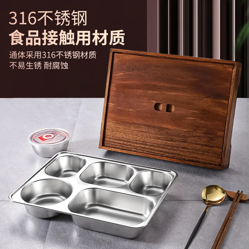Black Walnut Bento Box with Di - Meal Prep Japanese Food review and price
